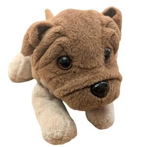 1997 Rumply Sharpei Avon Kids Full  O'Beans Plushie Bulldog?